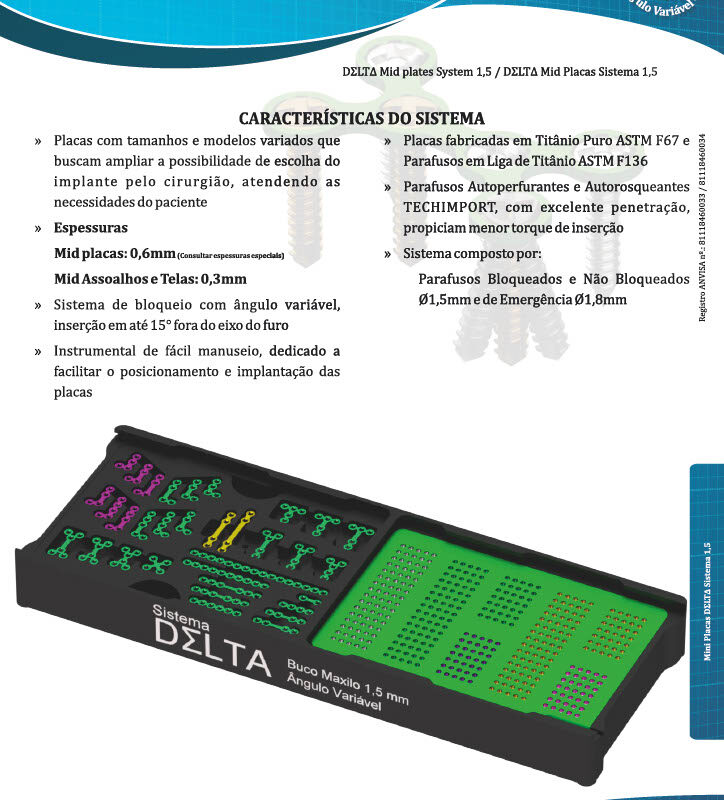 Micro Placas DELTΔ AV sistema 1,5